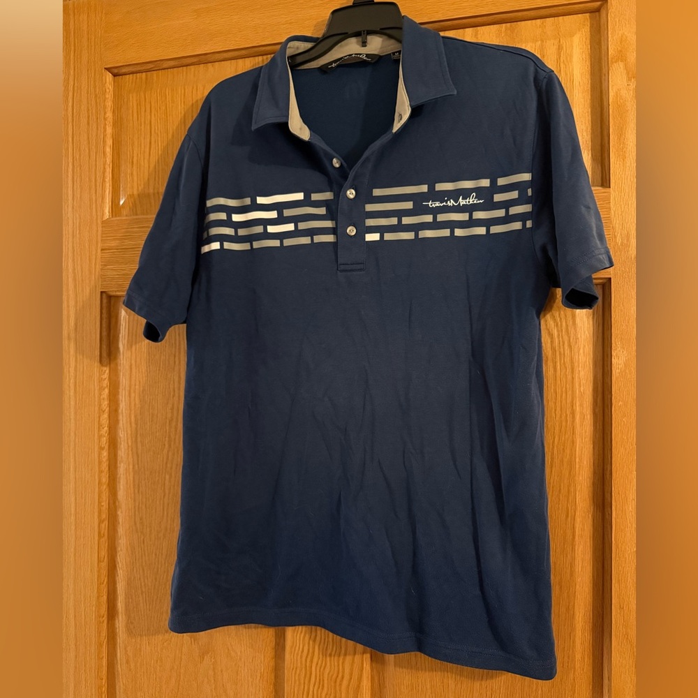 Travis Mathew men’s golf polo navy blue size medium